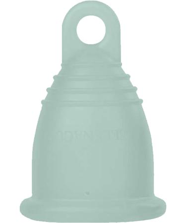 Selenacare Menstrual Cup Basic | Sustainable Medical Silicone Period Cup (Size M 26ml) with Cotton Storage Bag - Eco-Friendly Turquoise - Buy Online on GoSupps.com