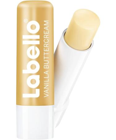 Nivea Labello Vanilla Buttercream 5 ml Lip Balm Enriched with Natural Oils Lip Care Long-Lasting Moisturisation for 24 Hours - Buy Online on GoSupps.com