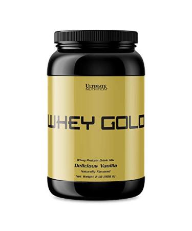 Ultimate Nutrition Whey Gold Protein Powder with 20 Grams of Protein and Amino Acids for Maximum Muscle Growth and Recovery 27 Servings Vanilla Vanilla Whey 2 Pound