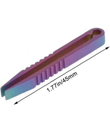 Buy Mini Tweezers TC4 Clip Titanium Style 1 - Precision Tool for Eyebrows & Crafts | International Shipping Available - Buy Online on GoSupps.com