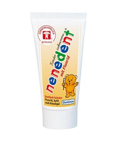 Nenedent children's toothpaste with fluoride pack of 20 (20 x 50 ml) Dentinox toothpaste for children