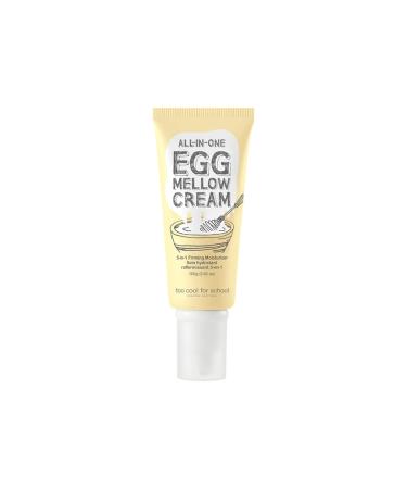 Too Cool for School Egg Mellow Cream Egg Extracts Collagen Fibers Inca Omega All day hydration Egg Mellow Cream 100g