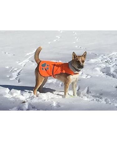 SafetyPUP XD - Reflective Dog Vest | Hi-Visibility Blaze Orange Vest for Medium Dogs | Protect Your Pup from Accidents - Buy Online on GoSupps.com