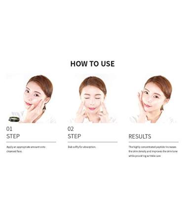 MIZON Peptide Ampoule Cream 1.69 fl oz - Anti-Wrinkle & Moisturizing Formula - Buy Online on GoSupps.com