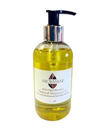 Natural Shaving Oil Cederwood Sandlewood Patchouli & Lemon250ml