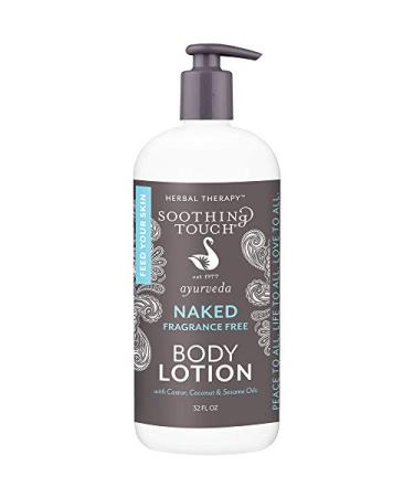 Soothing Touch  Ayurveda Body Lotion - NAKED Unscented / 32 oz. - Buy Online on GoSupps.com