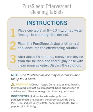PureSleep Cleaning Tablets | International Shipping | Best Sleep Hygiene Solution - Buy Online on GoSupps.com