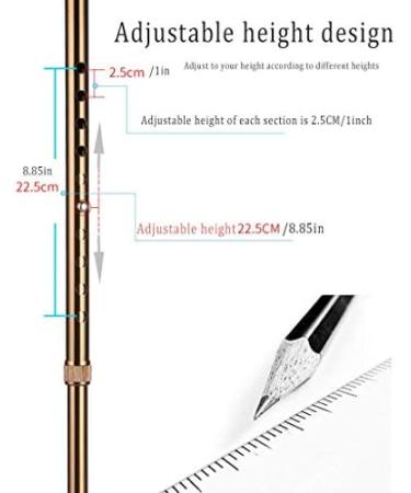 Adults Assistance Forearm Crutches with Comfy Handle Aluminum Alloy Forearm Walking Ergonomic Shock-Absorbing Walking Stick Lightweight 10 Files Adjustable B 2 Units (A 1Units) Run forward A 2 Units - Buy Online on GoSupps.com