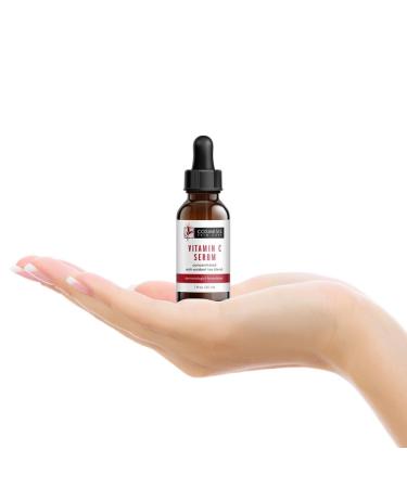 Cosmesis Vitamin C Serum - 12% Concentrated Formula for Brighter Healthier Skin | Anti-Aging Skincare with Antioxidant Tea Extracts - 1 fl oz | International Shipping Available - Buy Online on GoSupps.com