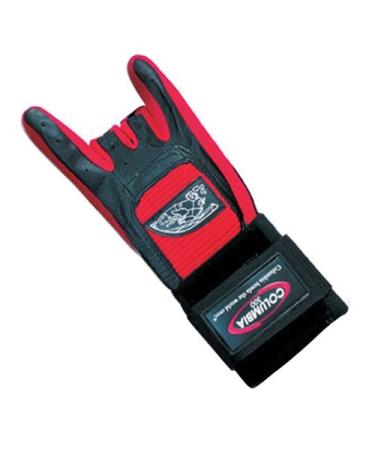 Bowlerstore Products Pro Wrist Glove with Support- Right Hand Red Medium