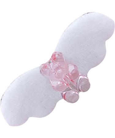 hgnxa Cute Bear Plush Angel Wing Hair Clip Sweet JK Girls Hairpins Barrettes Hair Accessories Aesthetics Hairgrip - Buy Online on GoSupps.com