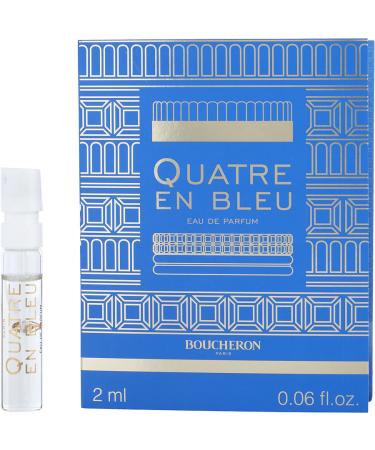 BOUCHERON QUATRE EN BLEU by Boucheron - EAU DE PARFUM SPRAY VIAL ON CARD - WOMEN