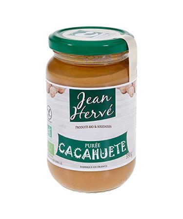 Jean Hervé - Pack of 3 Organic Peanut Purees 350g - Sold by Unit