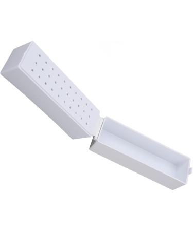 BestAlice Nail Drill Bits Holder 30 Holes Dustproof Stand Displayer Organizer Container for Nails Nail Drill Tools Container Manicure Tools for Home Use Nail Salon - Buy Online on GoSupps.com