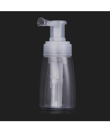 Lawnrden Powder Spray Bottle Dispenser Powder Cosmetics Refillable Bottle Empty Dismountable with Locking Nozzle for Travel Transparent Powder Dispenser - Buy Online on GoSupps.com