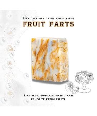 Iron Lion Soap FRUIT FARTS Organic Vegan Bar Soap (3 Pack) | All Natural Plant Based Soap for Body, Face, Hands and Bath - Buy Online on GoSupps.com