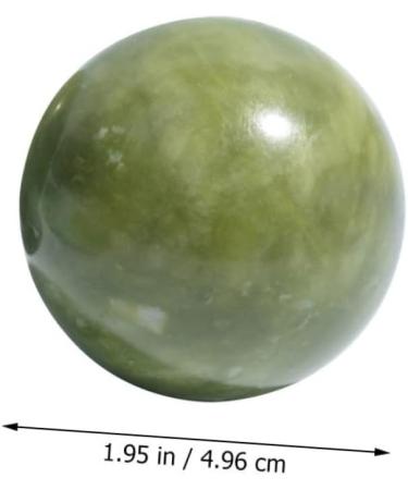 Lurrose 8 STK Handball Massage Roller - Marble Chinese Meditation Balls for Fitness & Health | Skin-Friendly Jade Handballs - Buy Online on GoSupps.com
