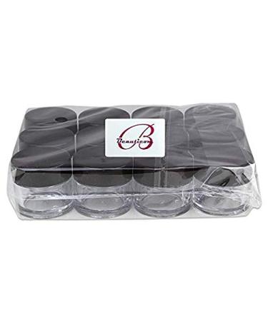 Beauticom 7g Thick Wall Clear Acrylic Jars - Leak Proof for Beauty/Cosmetics - 72 Pieces with Lids - Buy Online on GoSupps.com