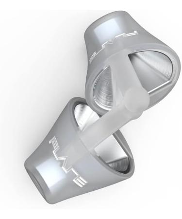 Flare Calmer Pro Mini - Premium Soft Reusable Silicone Ear Plugs - Reduce Annoying Noises Without Blocking Sound - Small Size with Aluminium Core - Ice - Buy Online on GoSupps.com