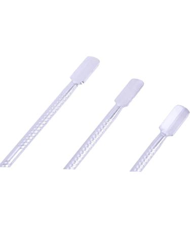 Nail Cutter Stainless Steel Cleaner Serving Spoon Made of Metal Nail Dead Skin Pusher Cuticle Spoon Pusher Spoon Pusher for Cuticle Detergent Pusher Suite - Buy Online on GoSupps.com
