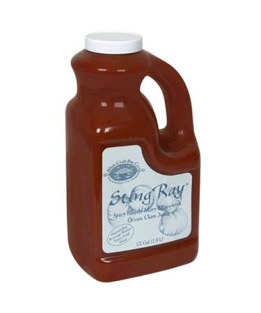 Blue Crab Bay Co. Sting Ray, Spicy Bloody Mary Mixers with Ocean Clam Juice, 64-Ounce Container