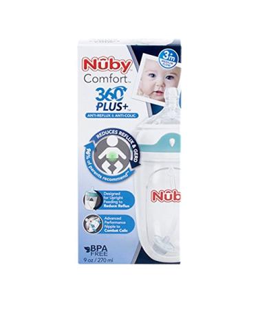 Nuby Comfort 360 Bottle  5 Ounce Clear 5 ounces - Buy Online on GoSupps.com