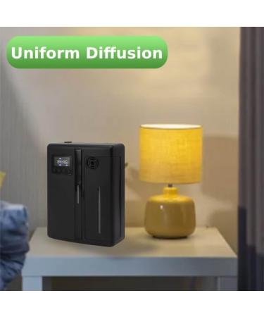 Upgraded BluetoothH Scent Air Machine Smart Atomizing Essential Oil Diffuser Professional Waterless Essential Oil Diffuser 160ml Essential Oil Automatic Aroma Diffuser (Black) - Buy Online on GoSupps.com