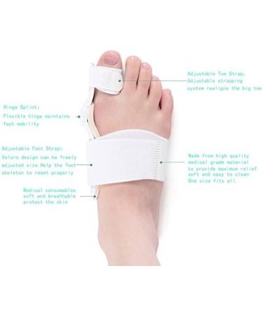 Buy CZZSIUG Ballenzeh Corrector - Adjustable Orthopedic Hallux Valgus Toe Separator (2 Pack) for Men & Women | Big Bunion Relief - Buy Online on GoSupps.com
