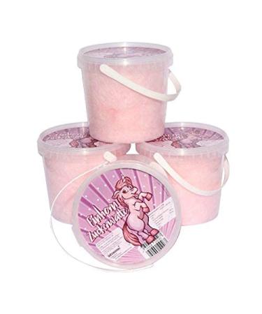 Wegmann Unicorn Cotton Candy Bucket - Bubblegum Flavor 50g | Sweet Treats International Shipping - Buy Online on GoSupps.com