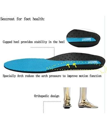Orthopedic Insoles for Flat Feet | EVA Adult Supportive Orthotics for Men & Women - L Size 300mm - Buy Online on GoSupps.com