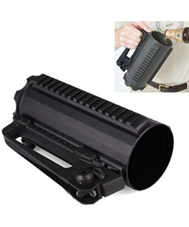 Y-PRESS Tactical Beer Cup with Rail and Rear Sight Handle - Outdoor Sport Promotion Cup - Buy Online on GoSupps.com