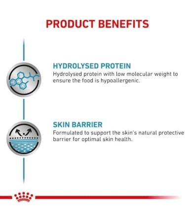 Royal Canin Veterinary Hypoallergenic Mousse for Dogs | 12 x 200g | Diet All-in Feed with Hydrolyzed Protein | Supports Skin Barrier - Buy Online on GoSupps.com