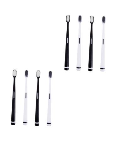 Minkissy 8 STK Wangan Hair toothbrush Mundschutz toothbrush Mothers toothbrush toothbrushes toothbrush cleaning brush Adult toothbrush Tools for oral care clean
