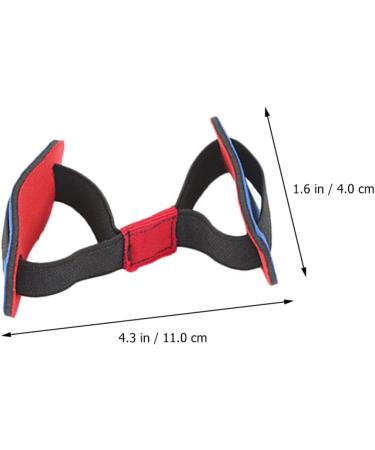 Healeved Clip Board 12pcs Toe Alignment Stretchers for Hallux Valgus with Blue Belt - Men's Foot Corrector Tool - Elastic Bunion Corrector and Toe Straightener Braces (Blue x3pcs) - Buy Online on GoSupps.com