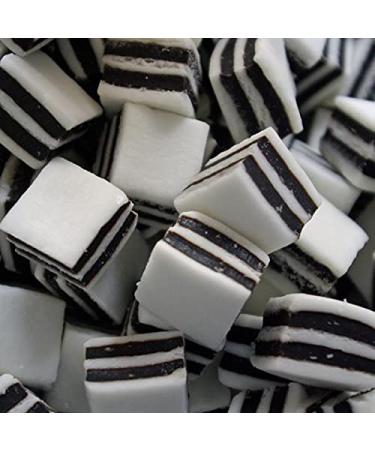 Ellies Jellies Black & White Mints 100g Bag