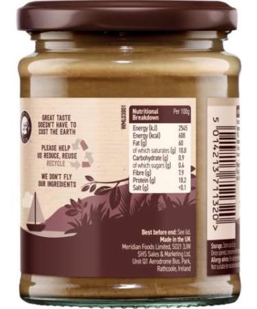  Meridian Meridian Natural Dark Tahini 270g Pack of 12 - Buy Online on GoSupps.com
