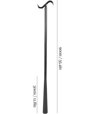 Removable Dressing Stick & Shoe Horn | Portable Aids for Easy Shoe & Sock Wear - 31x10x3 - Buy Online on GoSupps.com