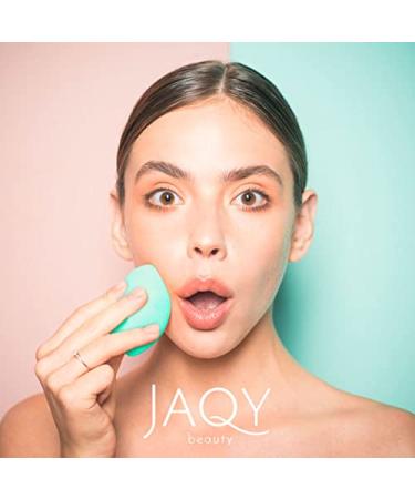 Set of 3 Soft Latex-Free Green Makeup Sponges | Ideal for Flawless Application | International Shipping - Buy Online on GoSupps.com