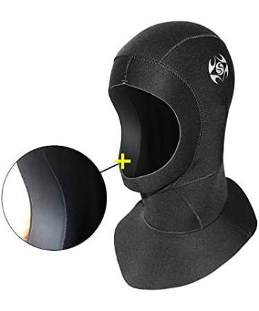 Dizokizo 3mm Thermal Neoprene Diving Hood Wetsuit Hat Cap - X-Large with Flow Vent - Buy Online on GoSupps.com