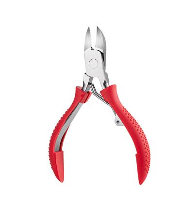 1Pc Toe Nail Clippers Nail Correction Thick Nails Ingrown Toenails Nippers Cutters Dead Skin Dirt Remover Pedicure Care Tool Type2 Red