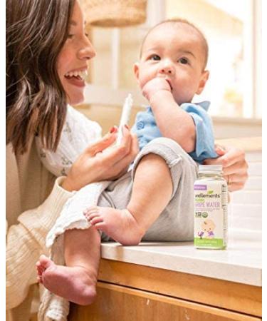 Wellements Organic Gripe Water  4 Fl Oz  Eases Baby's Stomach Discomfort and Gas  Free From Dyes  Parabens  Preservatives Gripe Water-1 Pack - Buy Online on GoSupps.com