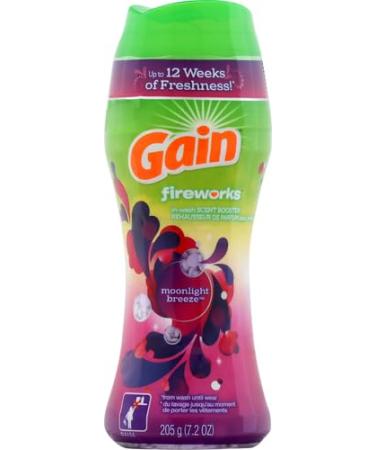 Buy Gain Fireworks Moonlight Breeze In-Wash Scent Booster Beads 7.2 oz | Best for Fresh Laundry | International Shipping Available - Buy Online on GoSupps.com
