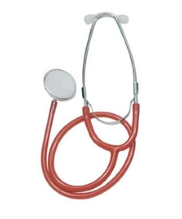 Stethoscope red ultralight - super acoustic carnival fully functional