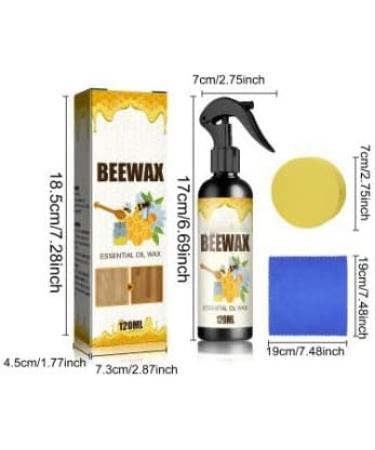 Natural Beeswax Spray - Premium Furniture Polish for Floors Tables & Cabinets | Eco-Friendly Cleaning Solution - Buy Online on GoSupps.com