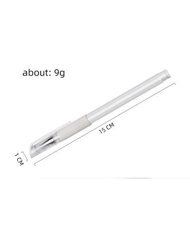 White Microblading Marker Pen Set for Eyebrow Permanent Makeup - Point-and-Line Design (5pcs) - Buy Online on GoSupps.com