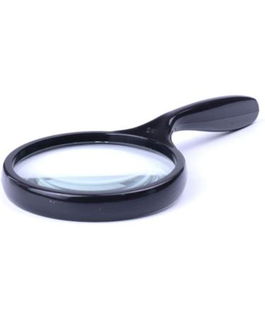 2 Times Magnifying Glass Handheld Reading Magnifier - 100MM Large Magnifying Glass with Non-Slip Soft Handle Books Newspaper Reading Insects and Hobby Observation Classroom Science Children's t Made - Buy Online on GoSupps.com