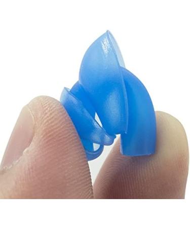 Every Cares Silicone Swimming Earplugs 6 Pairs - Comfortable & Waterproof Ear Plugs with Case - Blue - Buy Online on GoSupps.com