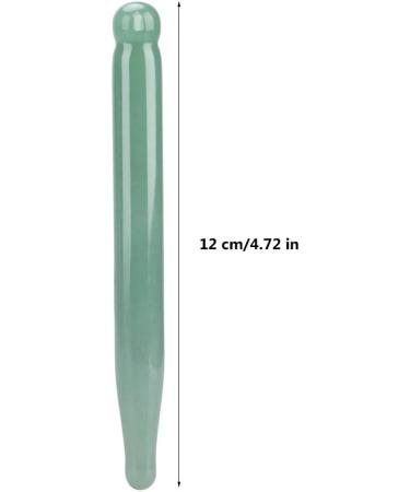Natural Stone Gua Sha Scraping Massage Tool - Polished Quartz Stick for Health & Relaxation (Green) | International Shipping - Buy Online on GoSupps.com