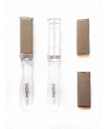 Careforyou 3 Double-Sided Foot Rib & Corneal File - Best Scrubber for Hard Skin & Pedicure Tools | International Shipping Available - Buy Online on GoSupps.com