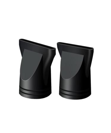 2 PCS Black Plastic Hair Dryer Diffuser Nozzle Replacement Blow Flat Hairdressing Salon Styling Tool Accessories Wide and Narrow Size Fit For Outer Diameter 4.5-4.6cm - Buy Online on GoSupps.com